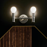 Torche Vanity Light Brushed Nickel By Kichler - Lifestyle View2