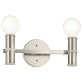 Torche Vanity Light Brushed Nickel By Kichler