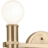 Torche Vanity Light Champagne Bronze By Kichler - Detailed View