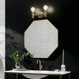 Torche Vanity Light Champagne Bronze By Kichler - Lifestyle View