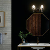 Torche Vanity Light Polished Nickel By Kichler - Lifestyle View4