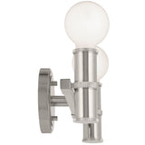 Torche Vanity Light Polished Nickel By Kichler - Side View