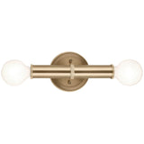 Torche Wall Sconce Champange Bronze By Kichler - Front View1