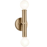 Torche Wall Sconce Champange Bronze By Kichler