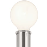 Torche Wall Sconce Polished Nickel By Kichler - Detaield View