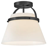 Tori Semi-Flush Mount Black By Lark Living