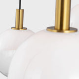 Torian Chandelier Large Burnished Brass By Visual Comfort Studio - Detailed View4