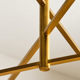 Torian Chandelier Large Burnished Brass By Visual Comfort Studio - Detailed View5