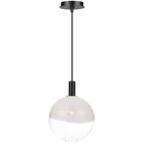 Torian Pendant Small Aged Iron By Visual Comfort Studio - Front View