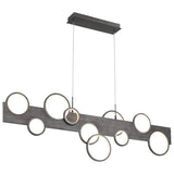 Torino Linear Suspension Light Medium By Lib And Co - Side View