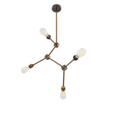 Toronto Chandelier - Antique Brass