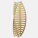 Toru Pendant Light Large Vertical Bamboo Lime By David Trubridge