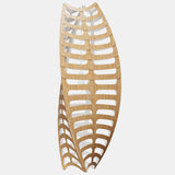 Toru Pendant Light Large Vertical Bamboo White By David Trubridge