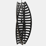 Toru Pendant Light Large Vertical Black Black By David Trubridge