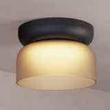 Totem Mini Flush Mount Amber By Pablo