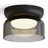 Totem Mini Flush Mount Smoke By Pablo