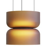 Totem Mini Up and Down Pendant Amber By Pablo