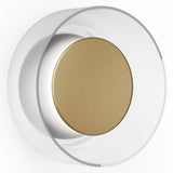 Totem Wall Sconce Brass Clear By Pablo