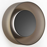 Totem Wall Sconce Matte Black Etched Amber By Pablo