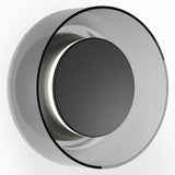 Totem Wall Sconce Matte Black Smoke By Pablo