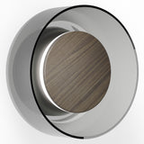 Totem Wall Sconce Walnut Essence Smoke By Pablo