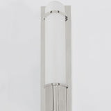 Tottenville Wall Light 16.25 Inch Polished Nickel By Hudson Valley - Front View