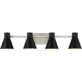 Towner Vanity Light — 35.38 Inch, Brushed Nickel