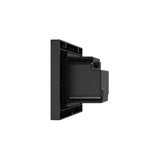 Trace Recessed Horizontal Step Light by Dals - Black