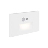 Trace Recessed Horizontal Step Light by Dals - White