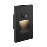 Trace Recessed Vertical Step Light by Dals - Black