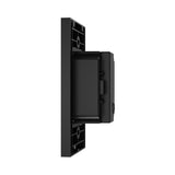 Trace Recessed Vertical Step Light by Dals - Black