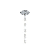 Traditional Crystal Chandelier 22"W x 21"H (5-Light) Polished Chrome