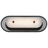 Tramore Outdoor Wall Sconce 16 Inch Albaster By Eurofase - Front View1