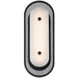 Tramore Outdoor Wall Sconce 16 Inch Albaster By Eurofase - Front View