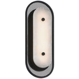 Tramore Outdoor Wall Sconce 16 Inch Albaster By Eurofase - Side View
