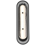 Tramore Outdoor Wall Sconce 22 Inch Silver By Eurofase - Front View