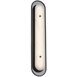 Tramore Outdoor Wall Sconce 30 Inch Alabaster By Eurofase - Side View