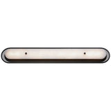 Tramore Outdoor Wall Sconce 38 Inch Alabaster By Eurofase - Front View