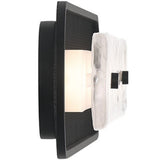 Tramore Outdoor Wall Sconce 38 Inch Silver By Eurofase - Detaield View