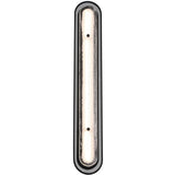 Tramore Outdoor Wall Sconce 38 Inch Silver By Eurofase - Front View