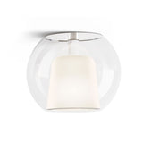 Transparent Glass Glo Wall/Ceiling Light by Penta