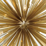 Trapani Chandelier Soft Brass 14 Lights By Lib And Co Detailed View1