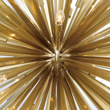 Trapani Chandelier Soft Brass 18 Lights By Lib And Co Detailed View1