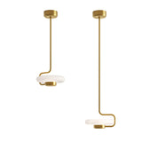 Tratto Pendant Brass by KDLN