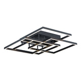 Traverse LED Flush/Wall Mount by ET2 - 8 Inch Black