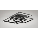 Traverse LED Flush/Wall Mount by ET2 - 8 Inch Black
