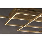 Traverse LED Flush/Wall Mount by ET2 - 8 Inch Champagne