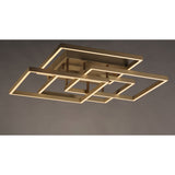 Traverse LED Flush/Wall Mount by ET2 - 8 Inch Champagne