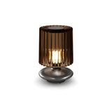 Tread Table Light by Vistosi, Finis: Matt Bronze, Color: Burned Earth Transparent, ,| Casa Di Luce Lighting