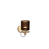Tread Wall Light By Vistosi, Finish: Brass, Color: Brown, , | Casa Di Luce Lighting
